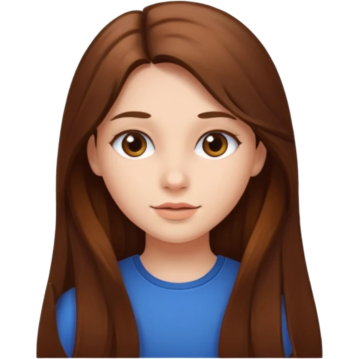 Une fille vécue un penis emoji