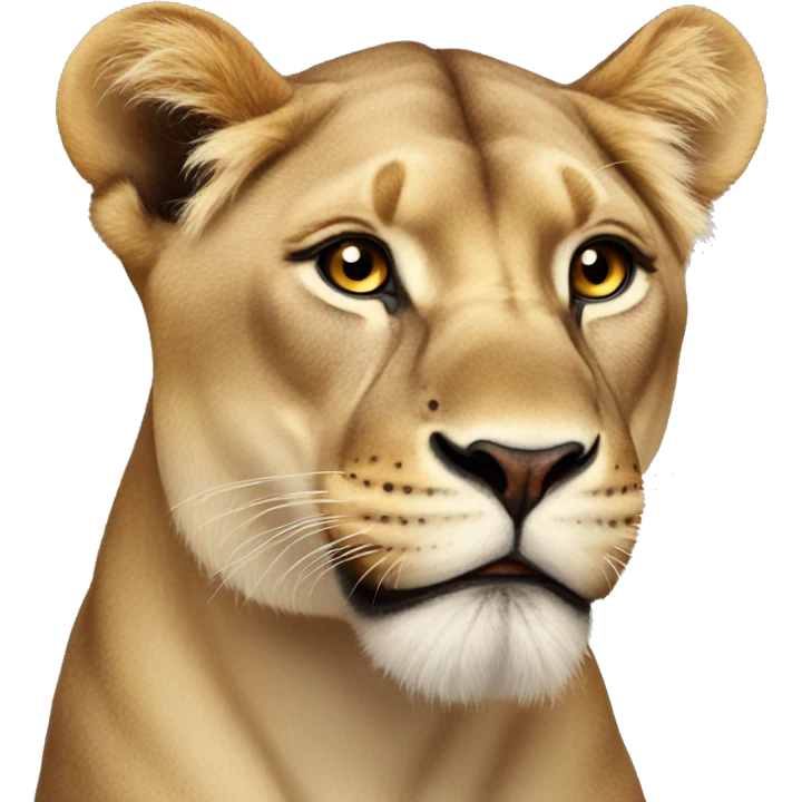 Lioness emoji