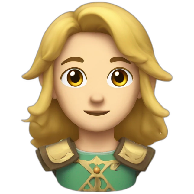 Zelda le chevalier emoji