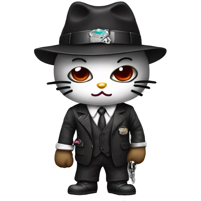 Hello kitty gangster  emoji