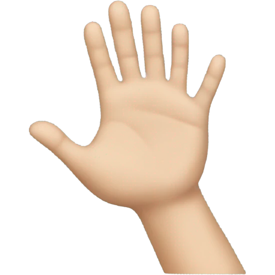 Hand emoji