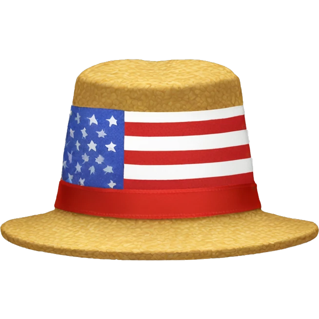 make america great again hat emoji