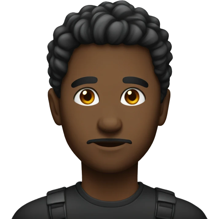 black Elisei emoji