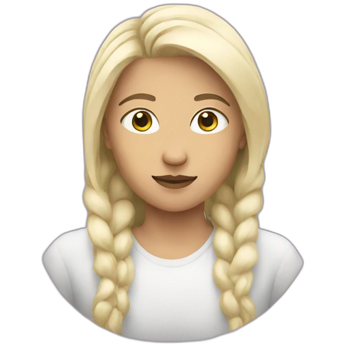 a non binary Swedish person emoji