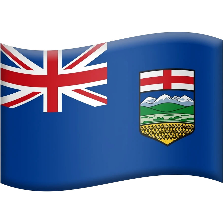 Flag of Alberta emoji