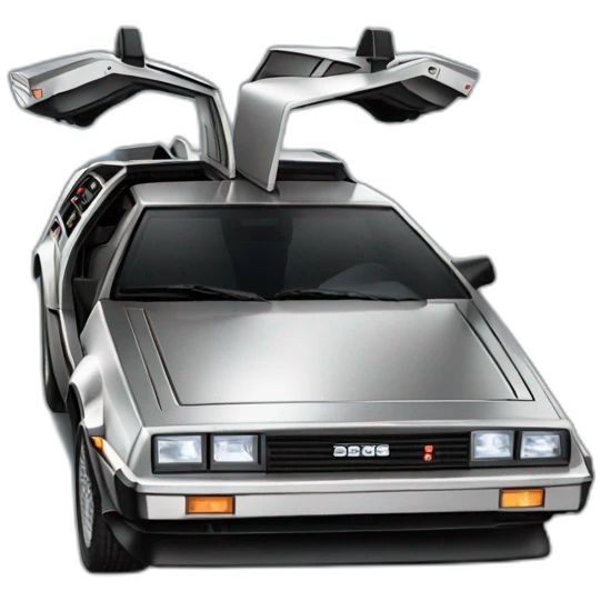delorean emoji