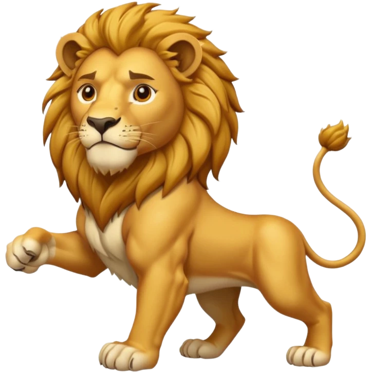 the word exceed with a lion emoji