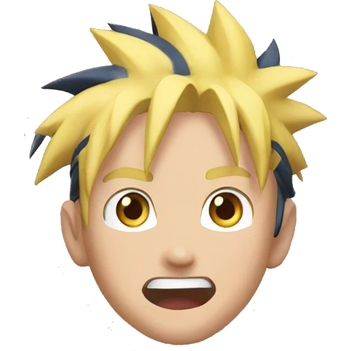 naruto very excited emoji