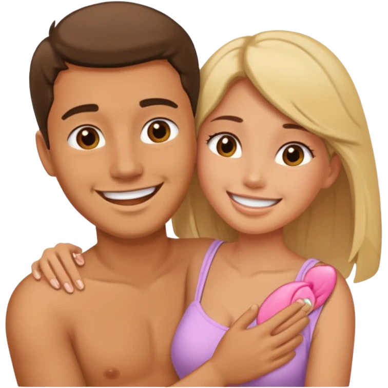 رجل يقوم بفرك كس حبيبته emoji