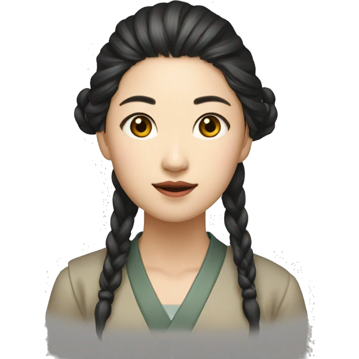 武则天,中国第一个女皇帝,霸气,唐代,黑发, emoji
