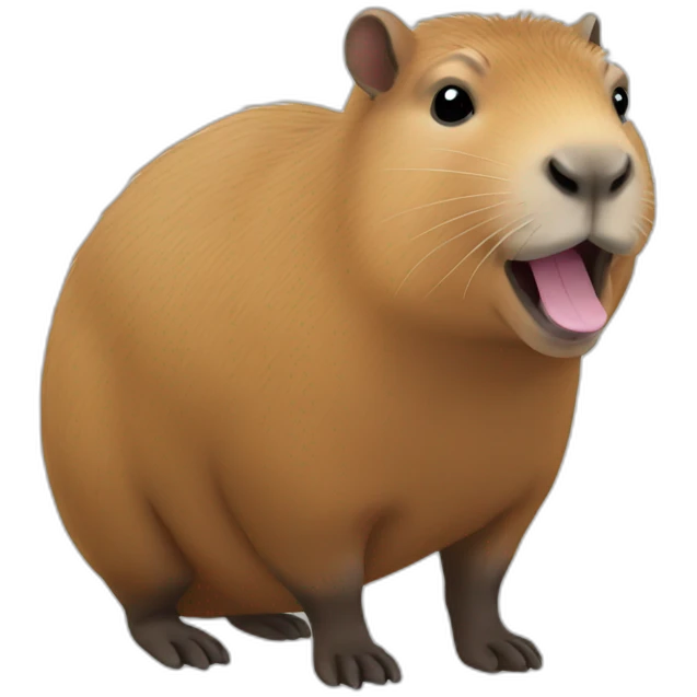 Capybara emoji