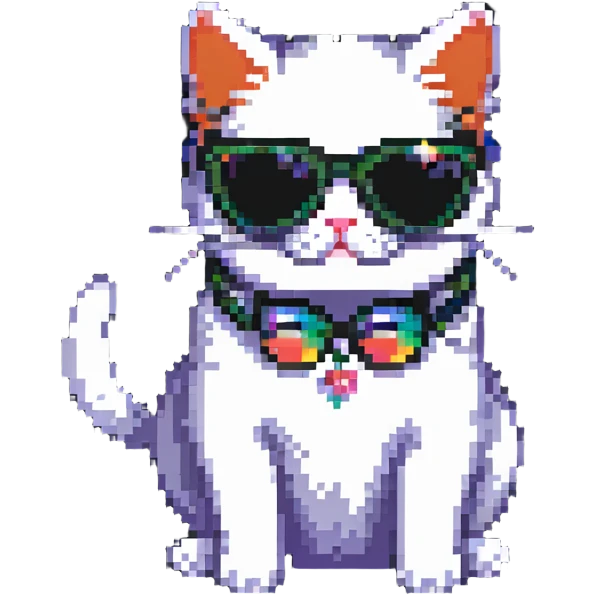 cat wearing sunglasses emoji