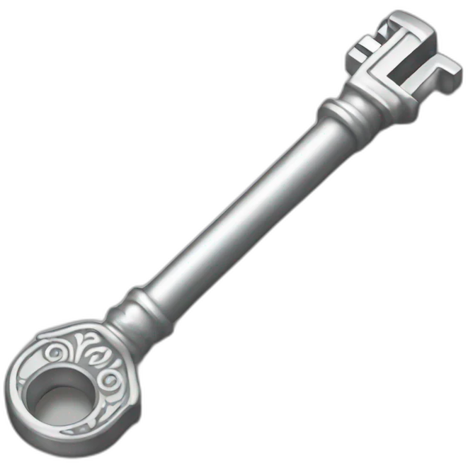 silver_key emoji
