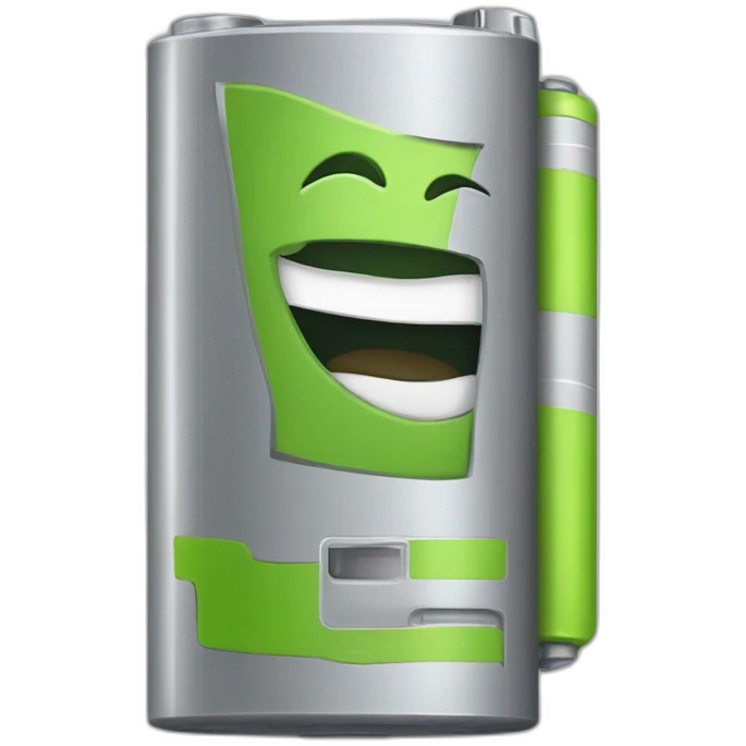 Batterie de téléphone emoji