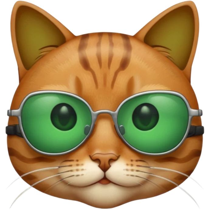 Cat wearing sunglasses emoji