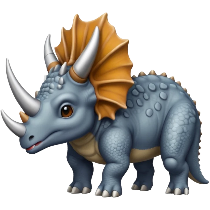 Triceratops emoji