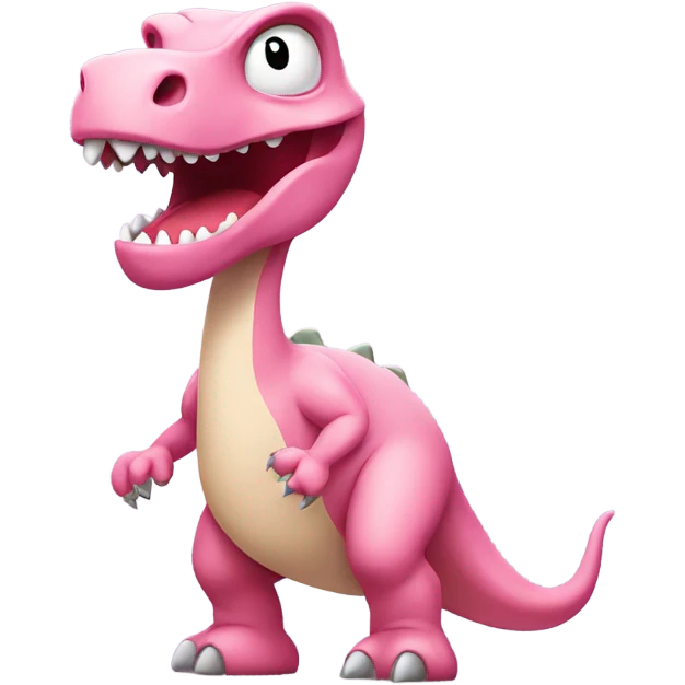 Light pink dinosaur  emoji