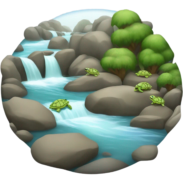 Turtle River  emoji