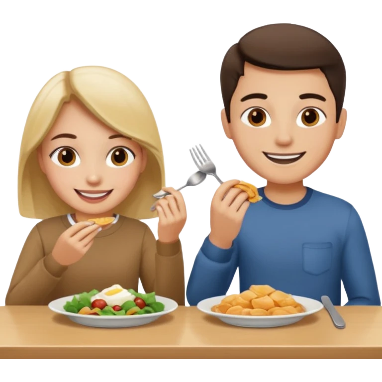 i want two person nicke eatche athore emoji