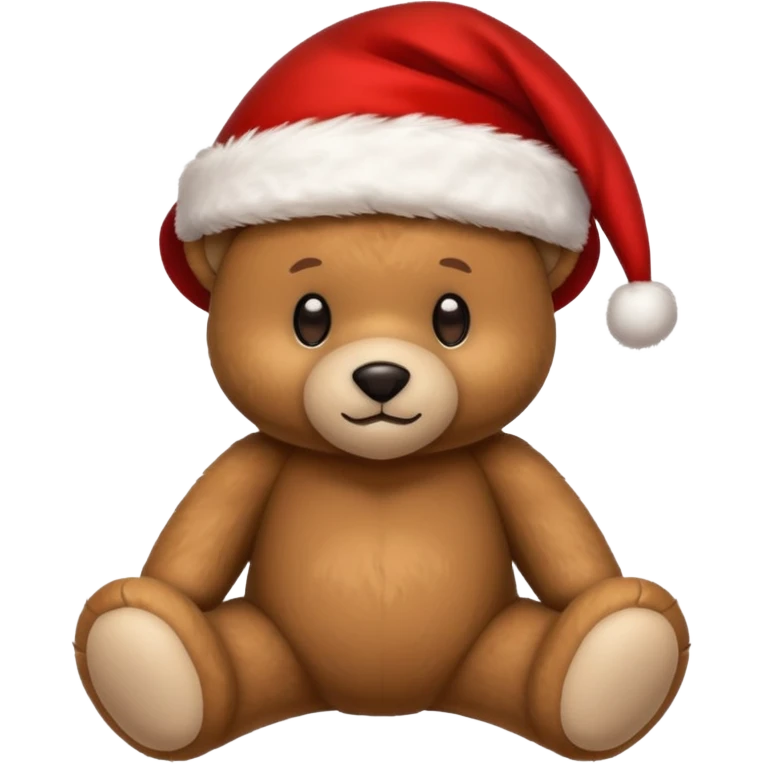 Christmas bear emoji