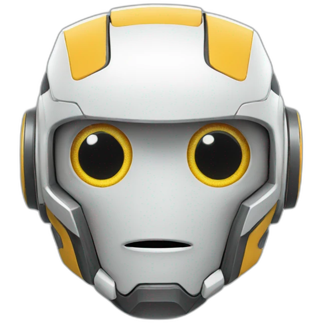 Unique robot emoji