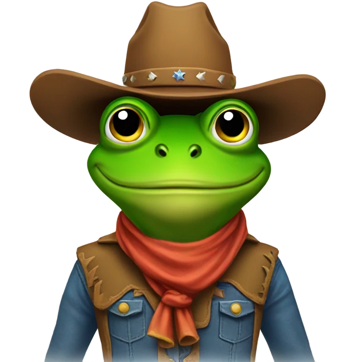 cowboy frog emoji