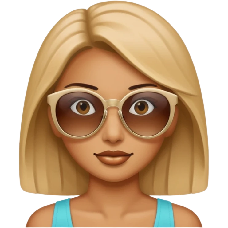woman wearing sunglasses emoji