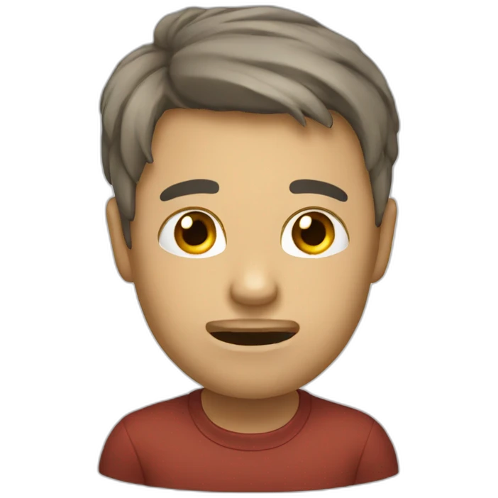 Emoji qui pleure emoji