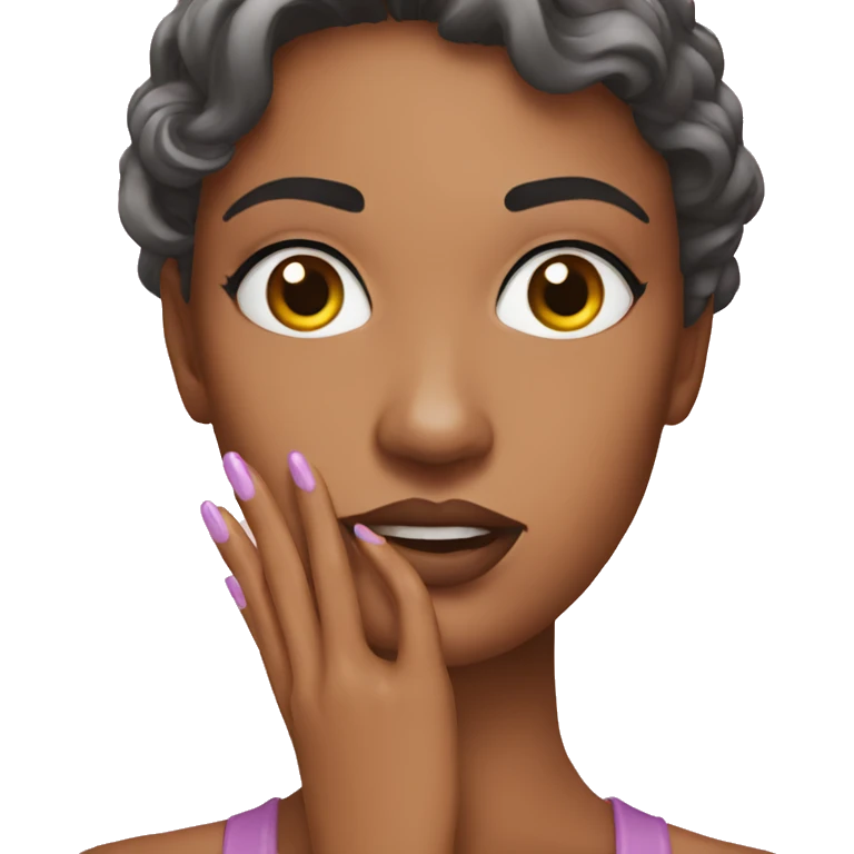Uñaa Uñas  emoji