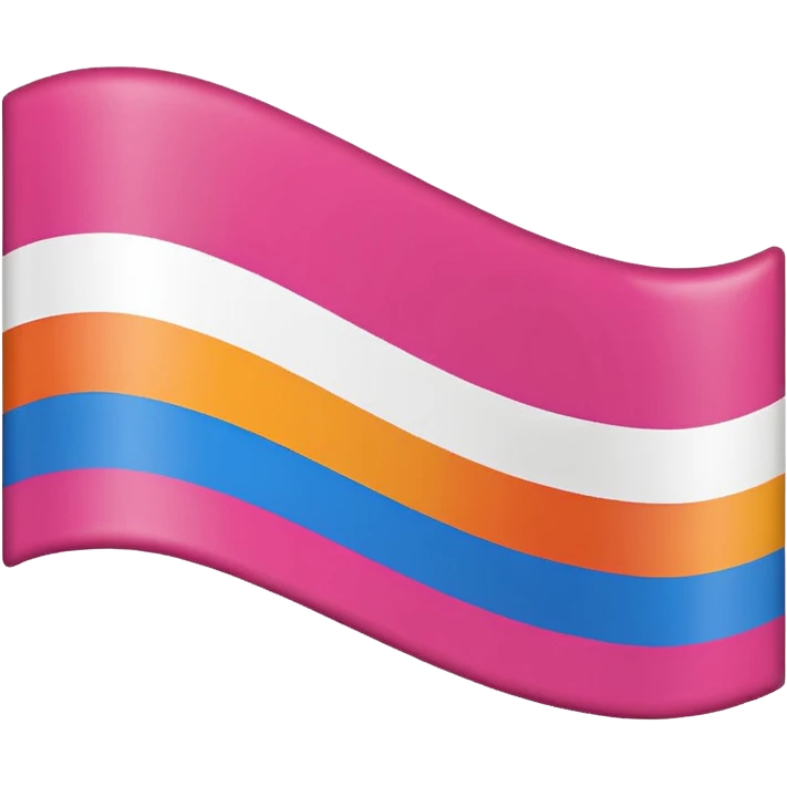 Lesbian flag emoji