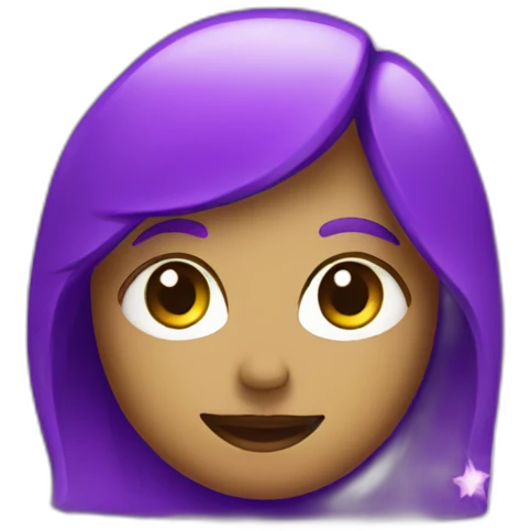 purple-stars-glitter emoji