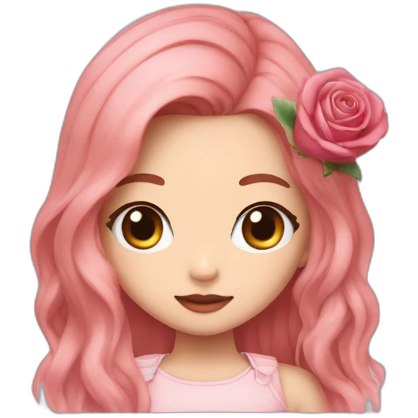 Rose de Blackpink emoji