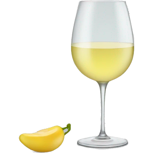 verre de vin blanc emoji