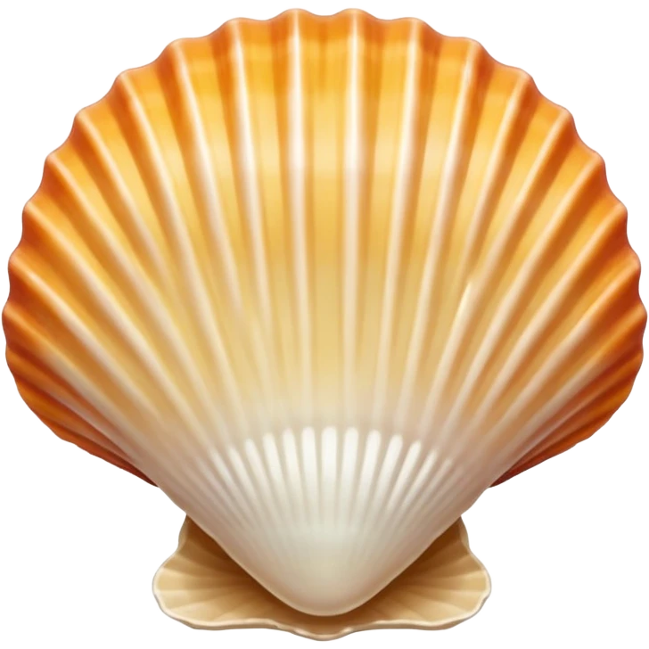 Un emojin de concha de vetor  emoji