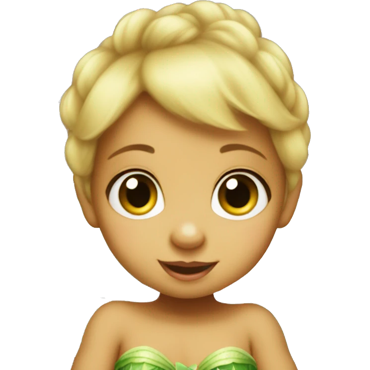 tinkerbell as a baby emoji