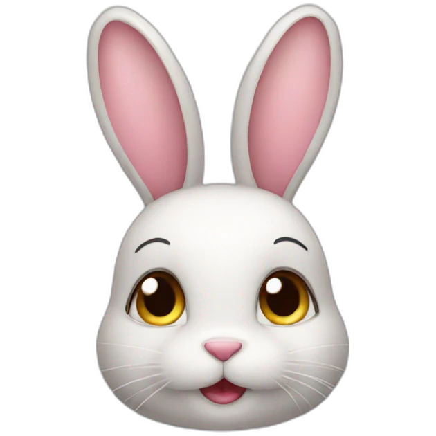 cute bunny emoji