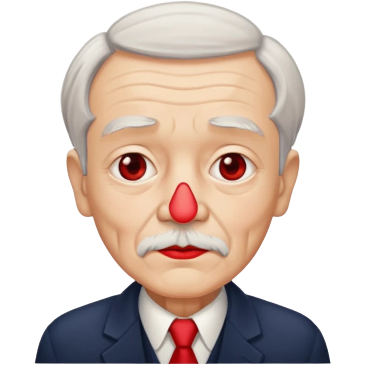 old man with lipstick emoji