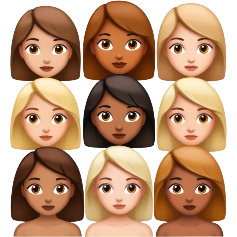 Girls emoji