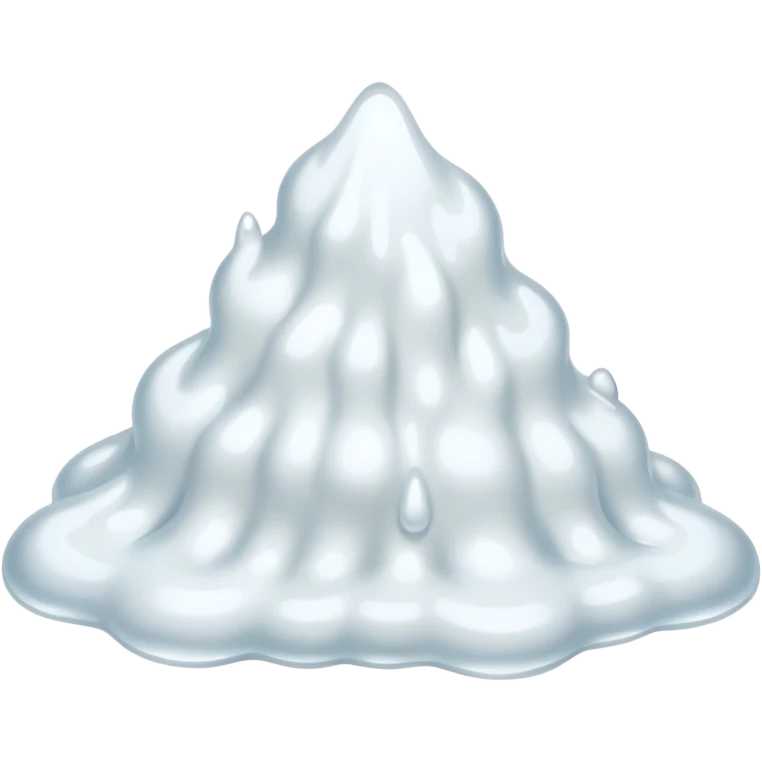 white goo emoji