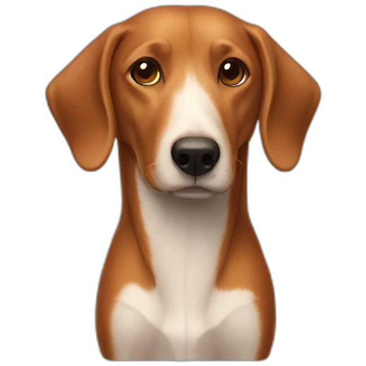Perro salchicha emoji
