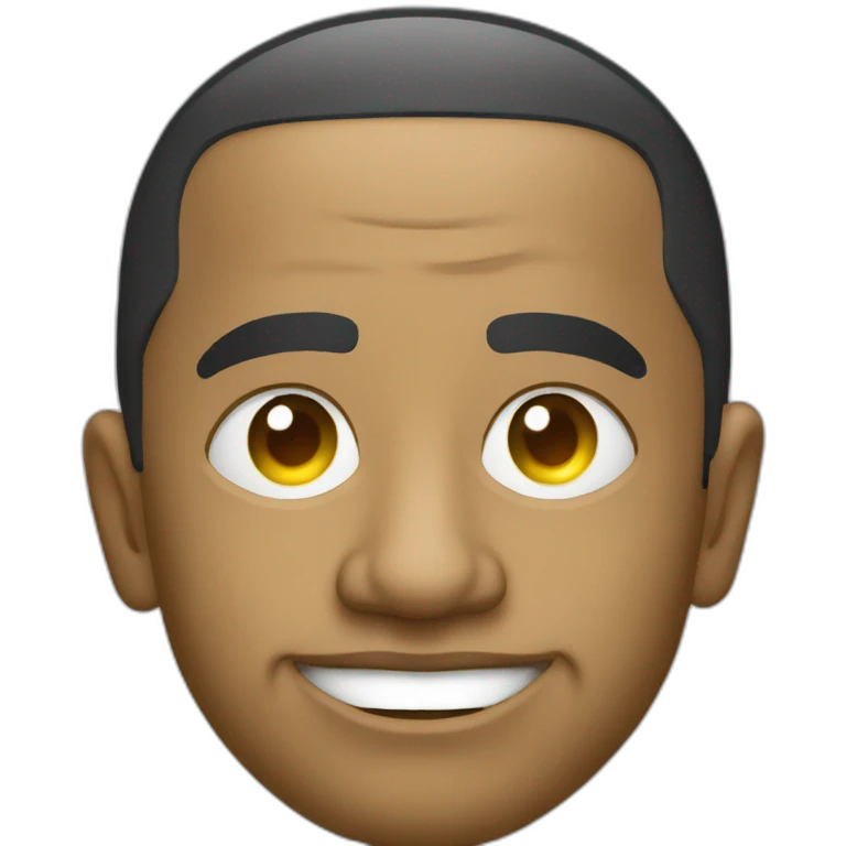 Obama with laser eyes emoji