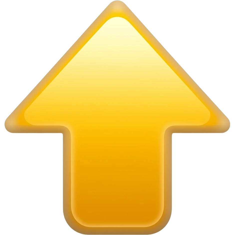 arrow yelow top emoji