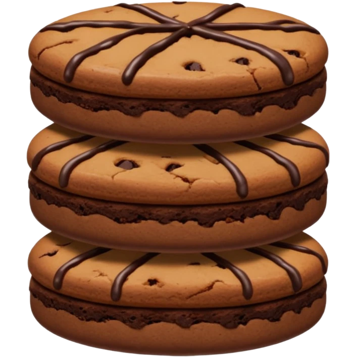 Brownie cookie emoji