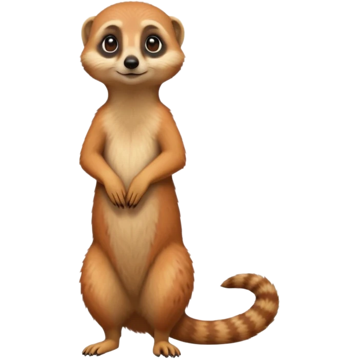 a red meerkat emoji
