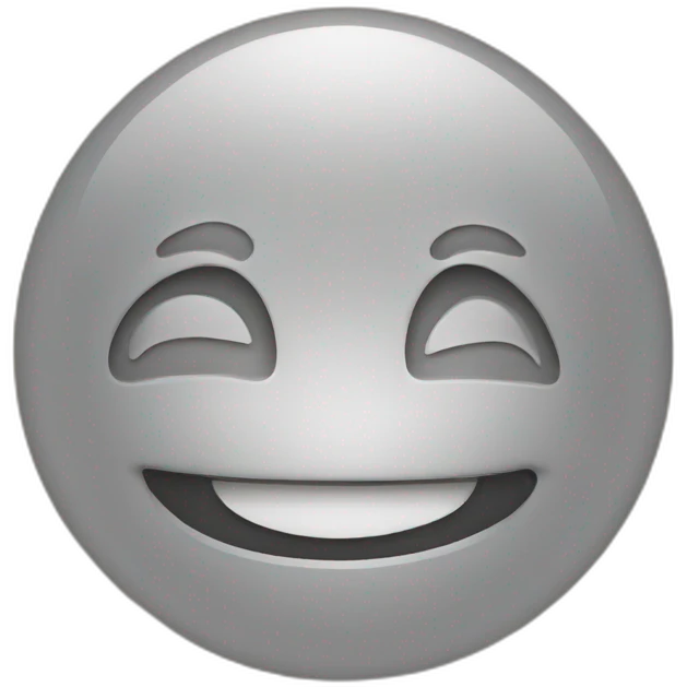 Smiley Pleure avec un sourire au coin emoji