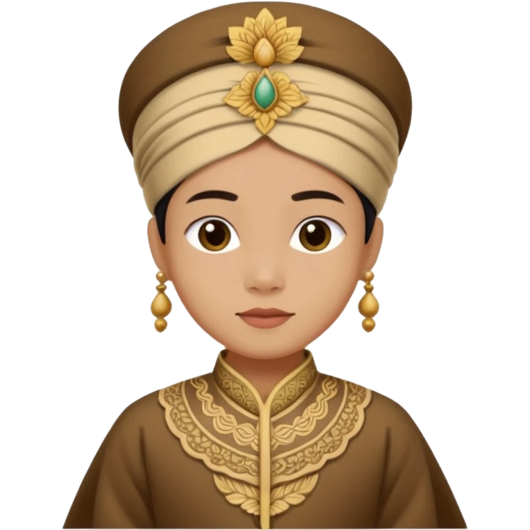 pakaian adat jogja (beskap dan blangkon) emoji