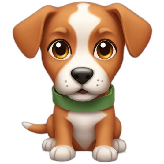 Puppy in sushi emoji
