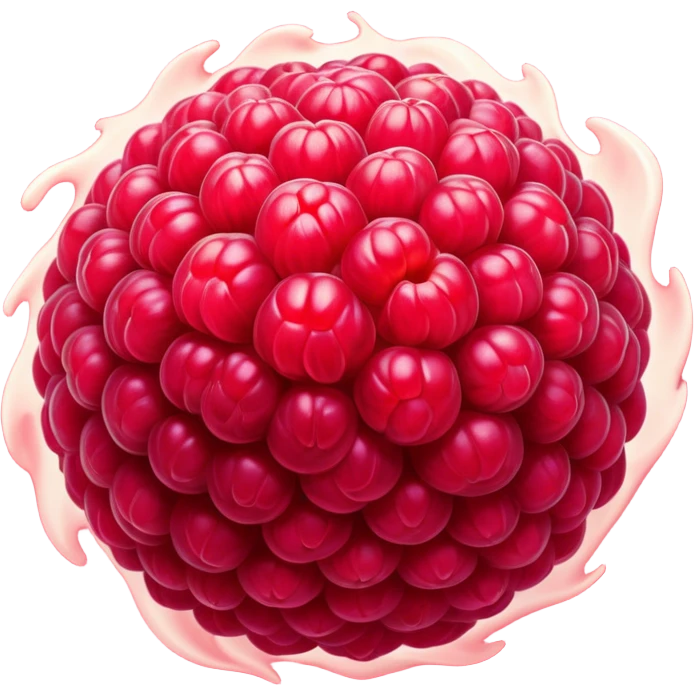  raspberry planet emoji