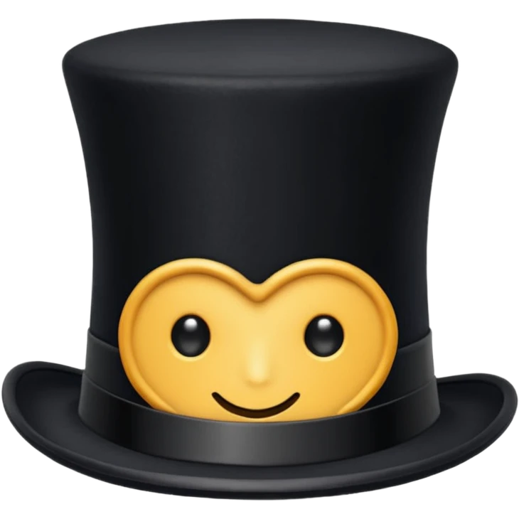 tophat emoji