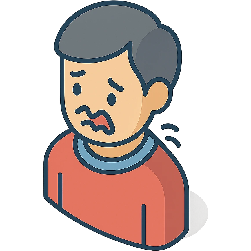 человек голодный emoji